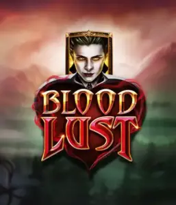 The captivating game interface of Blood Lust, showcasing elegant vampire icons against a mysterious nocturnal landscape. This image captures the slot's enthralling atmosphere, complemented with its unique 5-reel and 99-payline structure, appealing for those interested in dark, supernatural themes.